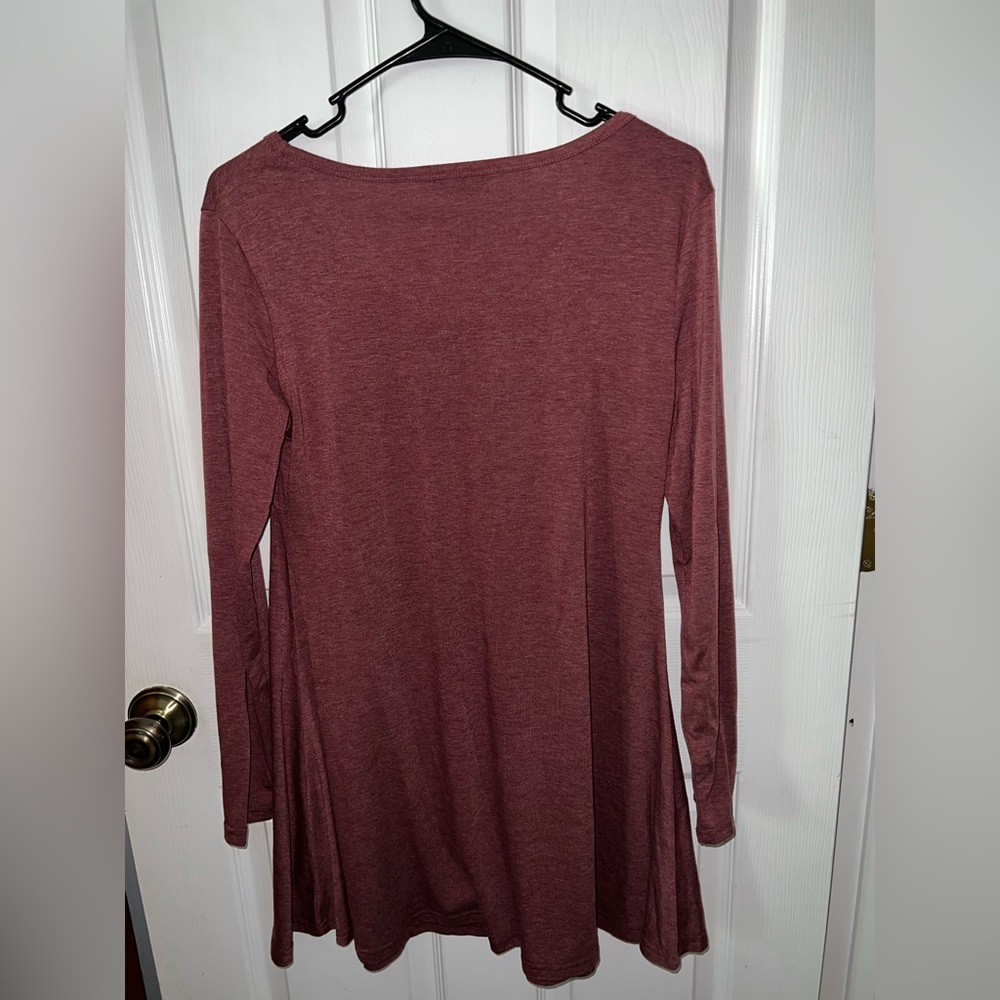 shein long sleeve long top